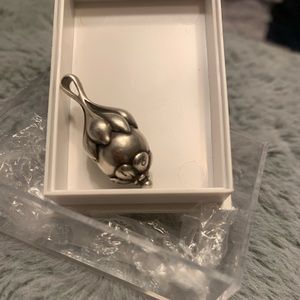 Vintage Sterling Silver 1991 Acorn Pendant